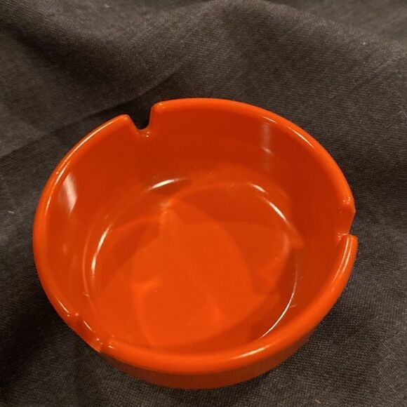 Ges Line vintage Ashtray 70’s Style Orange 3” - Picture 3 of 6
